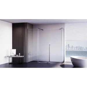 Душевой уголок Veconi Premium Trento PTC-SP-50GR 100х100 графит